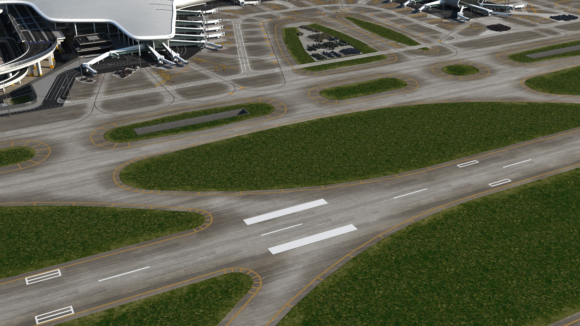 Airport Infrastructure 3D