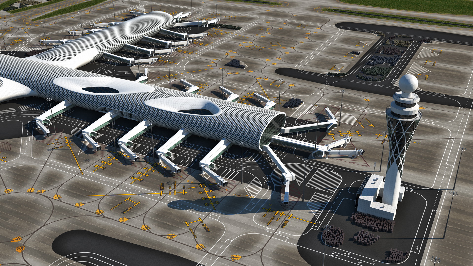 Airport Infrastructure 3D