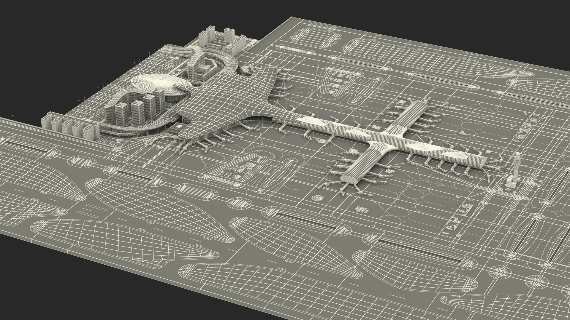 Airport Infrastructure 3D