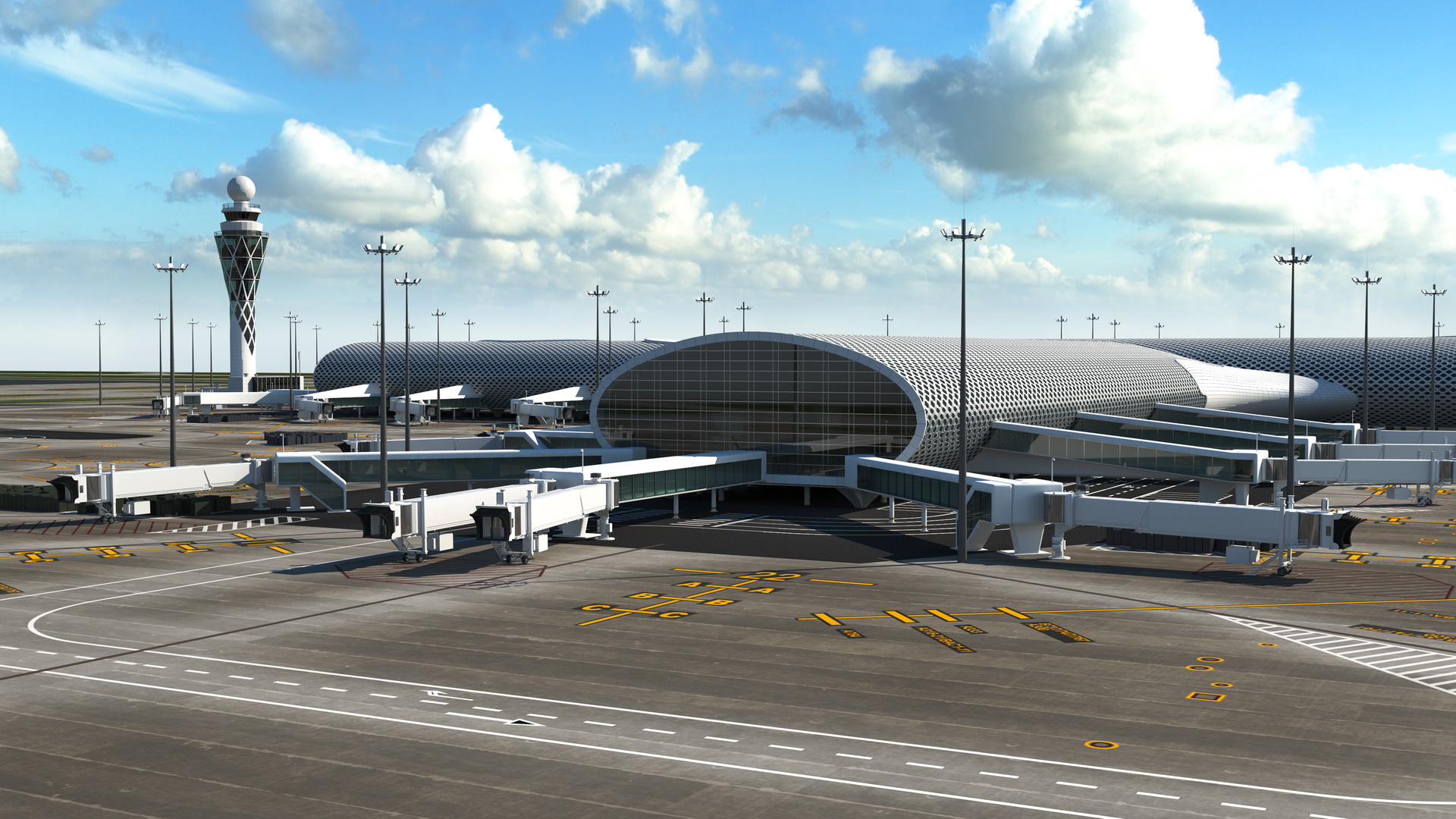 Airport Infrastructure 3D