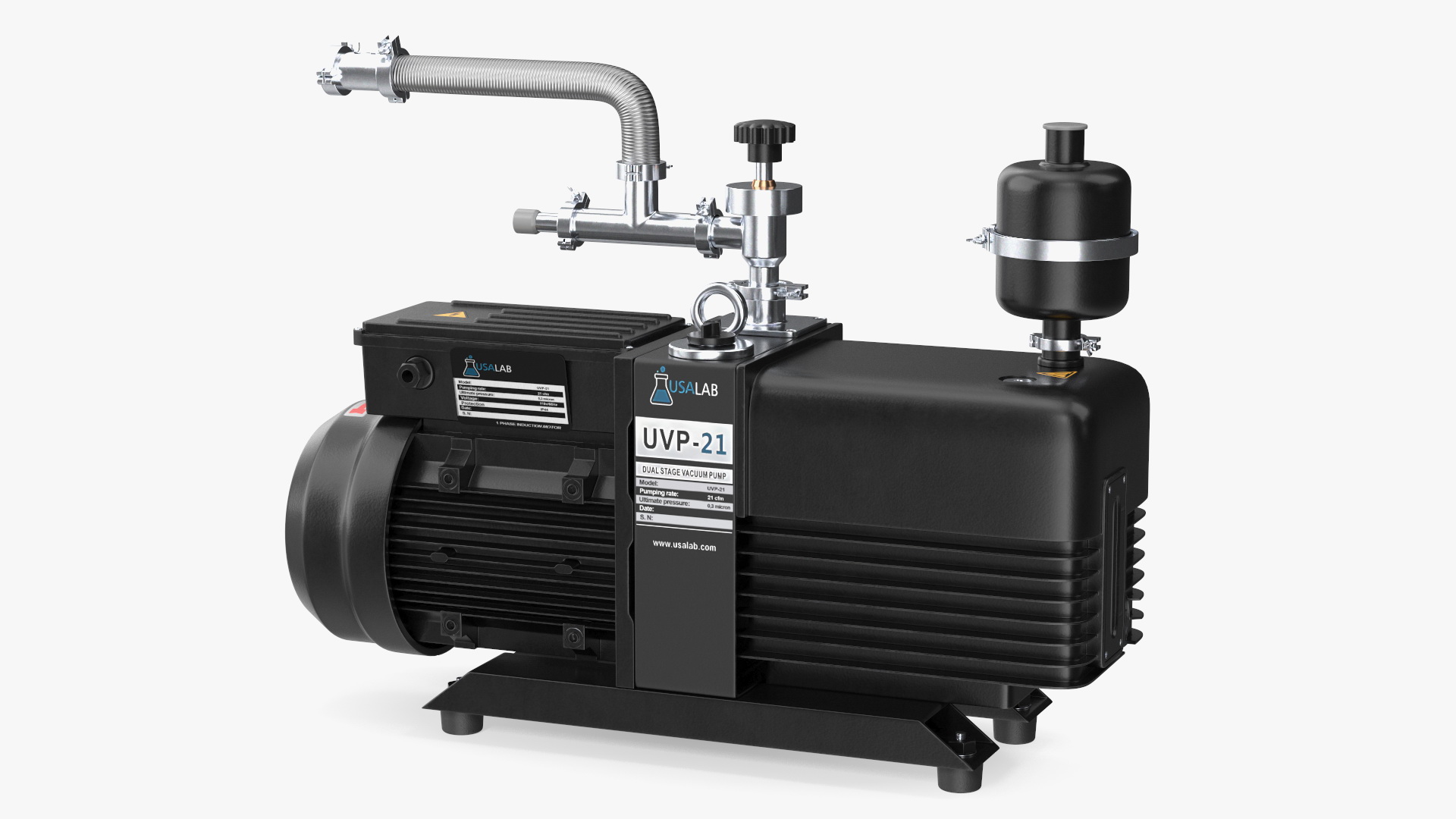 Dual Stage Vacuum Pump 3D