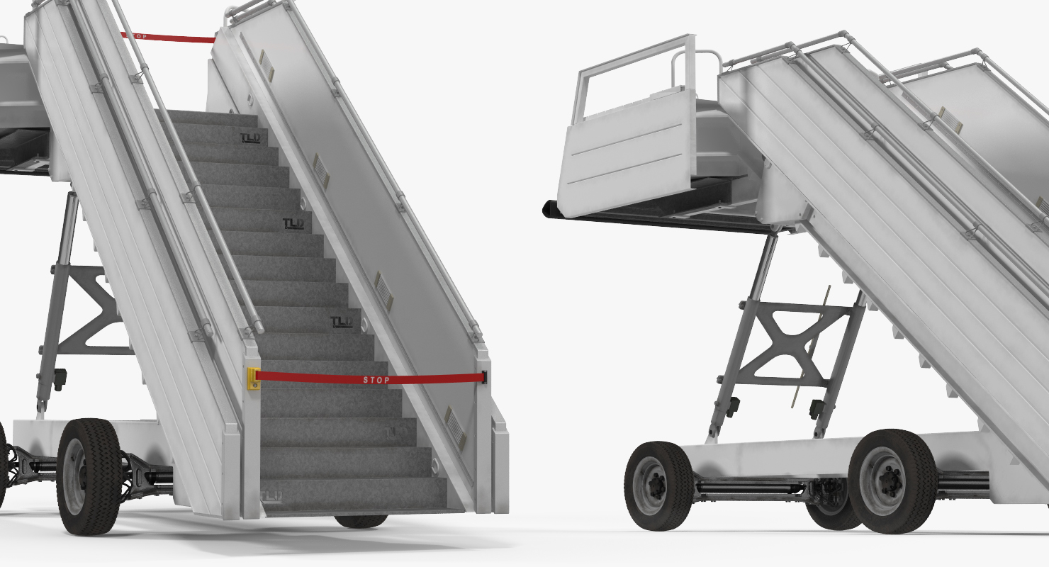 3D model Passenger Steps