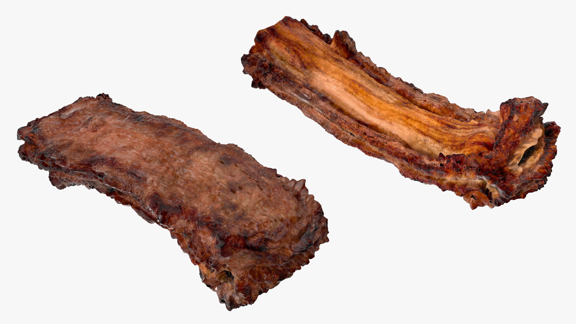 Grilled Pork Ribs 3D