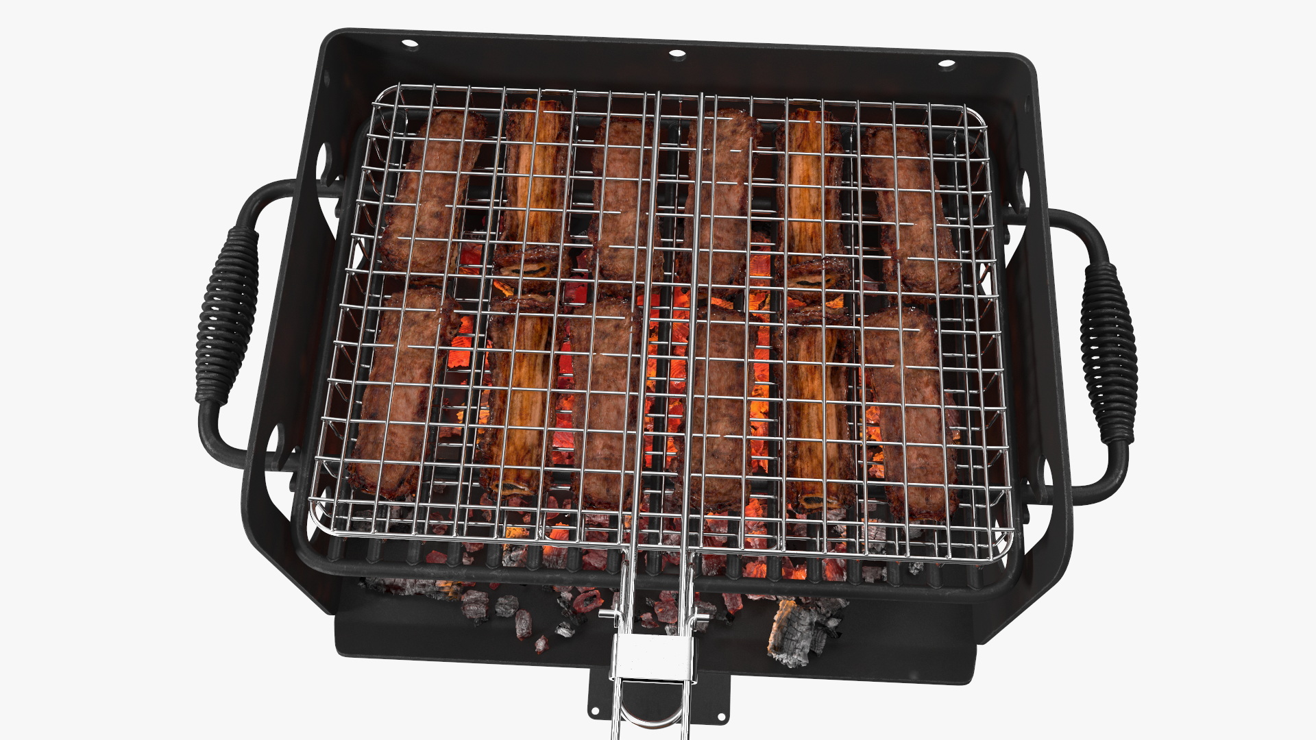 Grilled Pork Ribs 3D