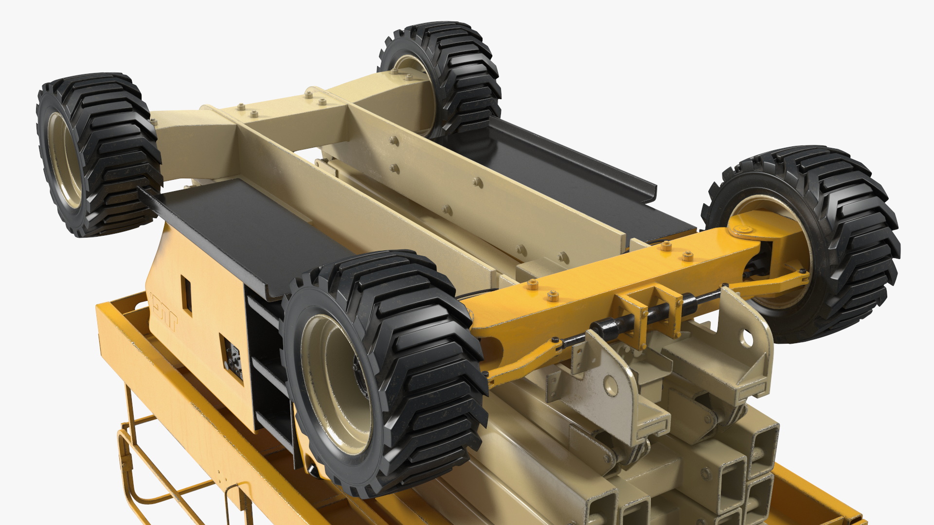 Industrial Heavy Duty Scissor Lift 3D model