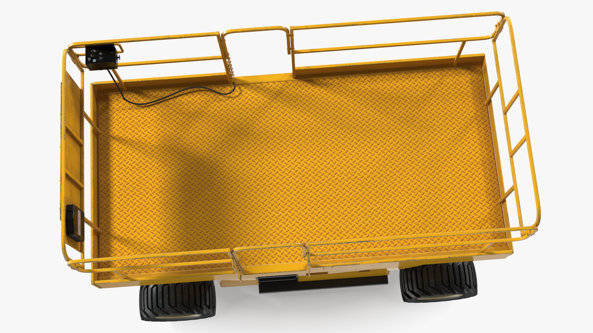 Industrial Heavy Duty Scissor Lift 3D model