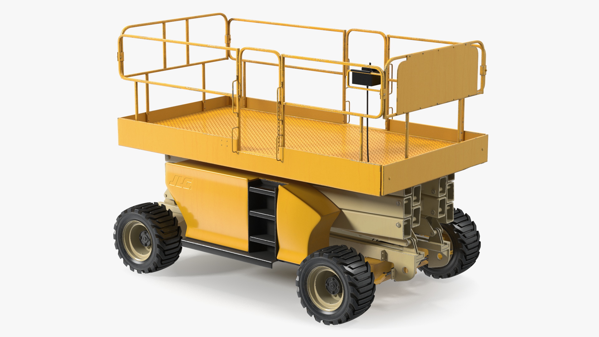 Industrial Heavy Duty Scissor Lift 3D model