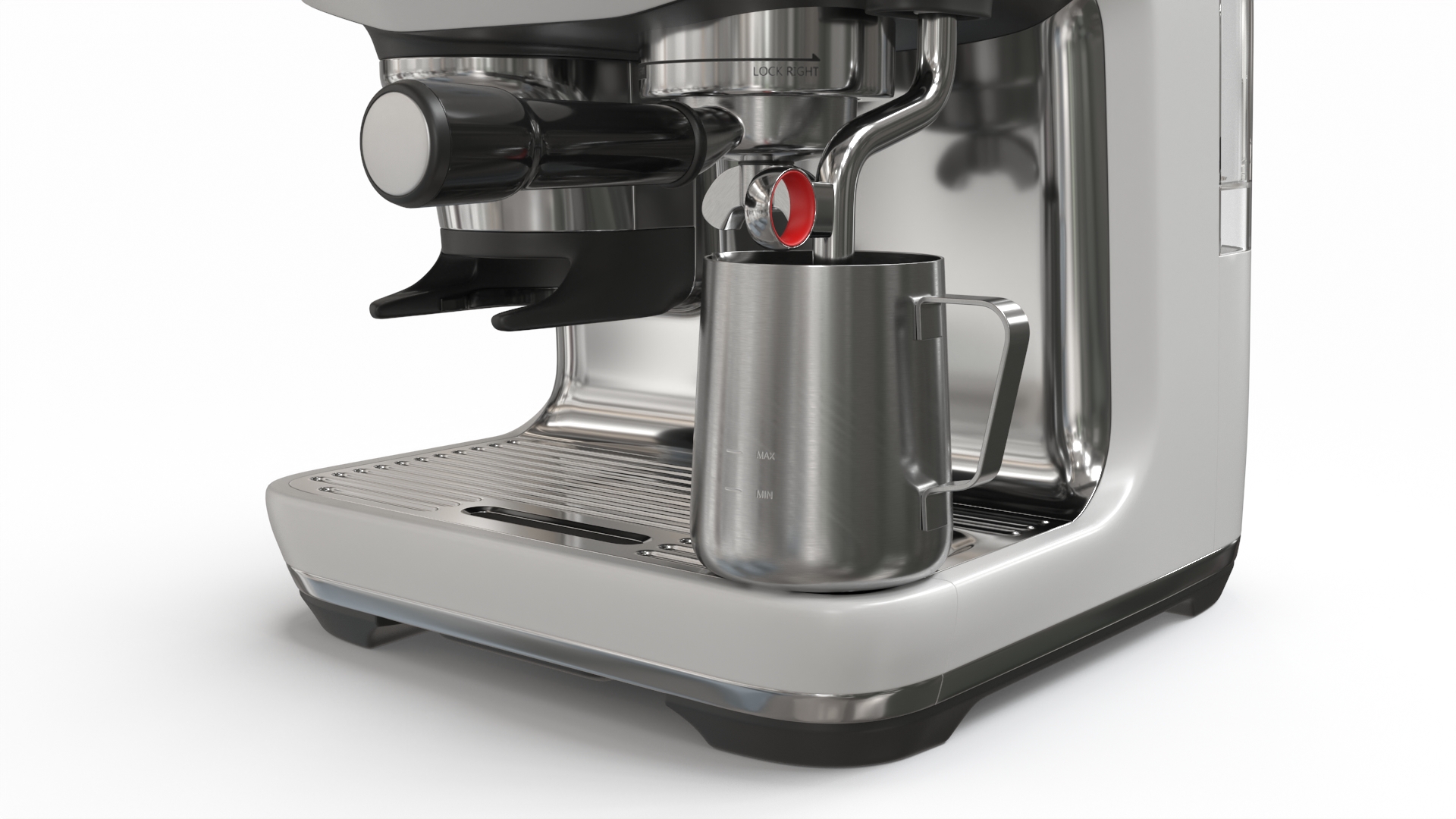 3D model Modern Espresso Machine Filled