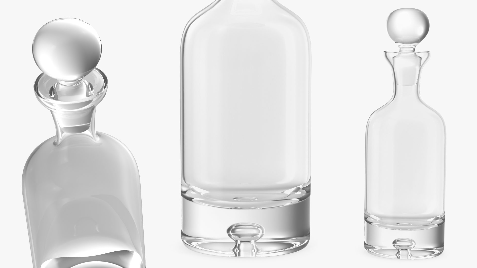 3D Direction Decanter model