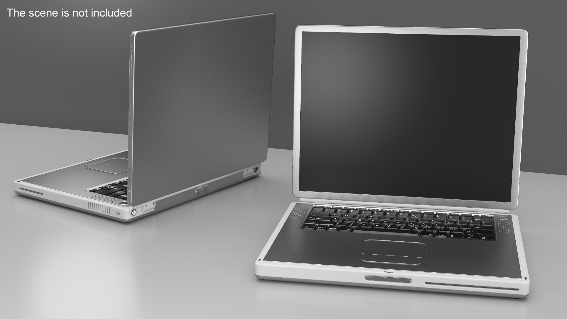 Vintage Laptop 3D model