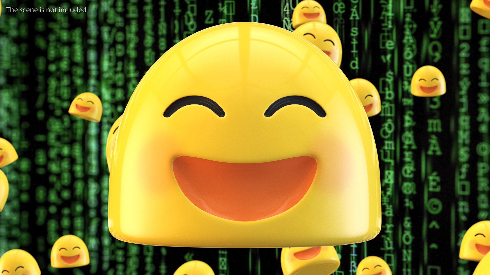 3D Smiling Face Android Emoji