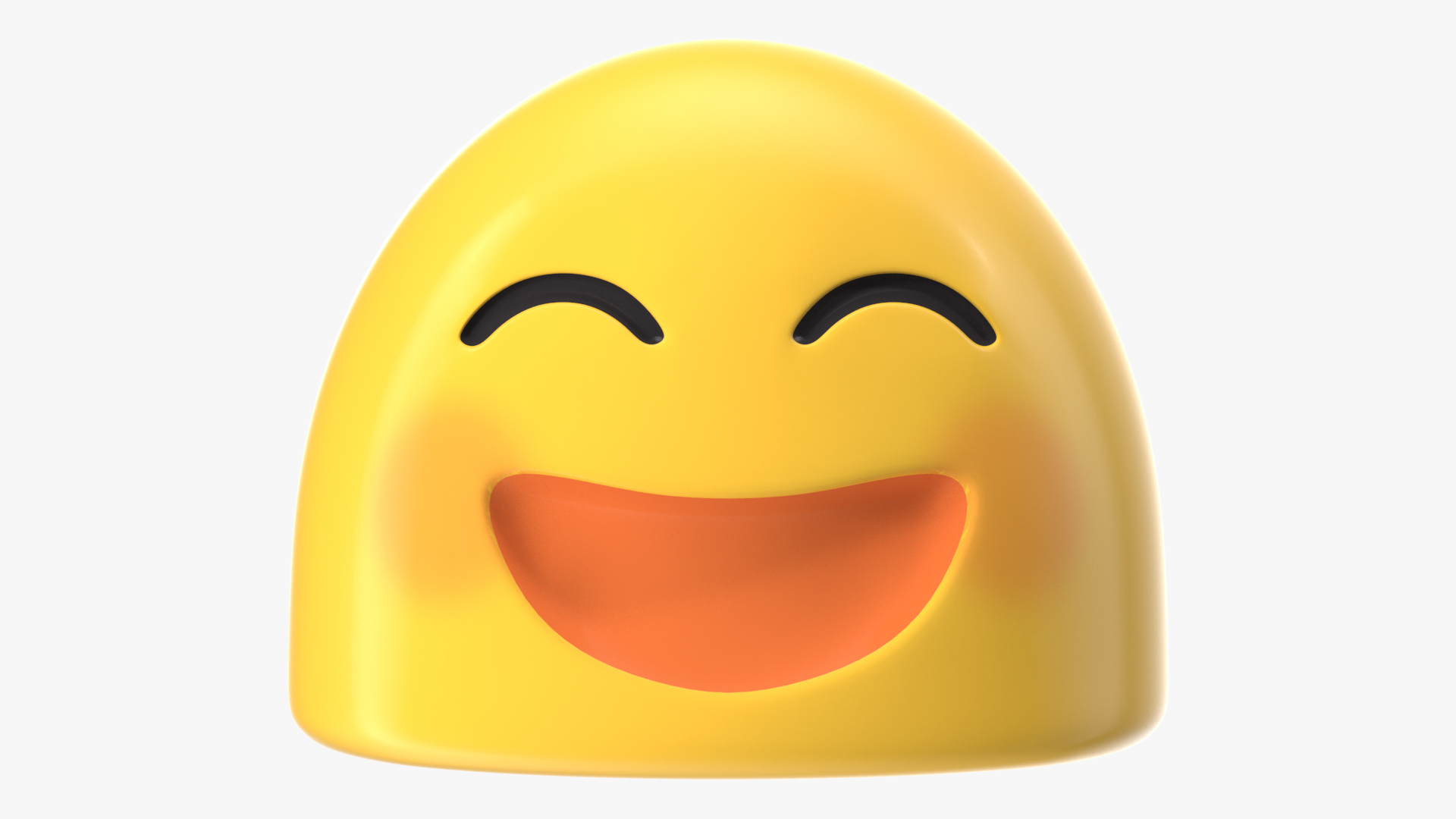 3D Smiling Face Android Emoji