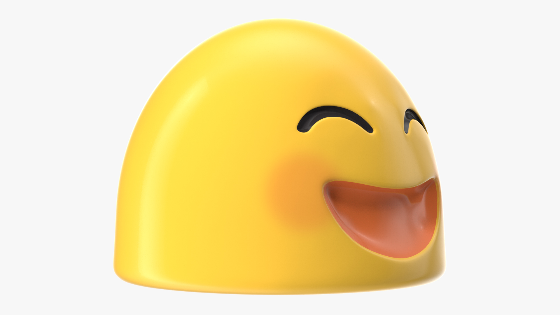 3D Smiling Face Android Emoji