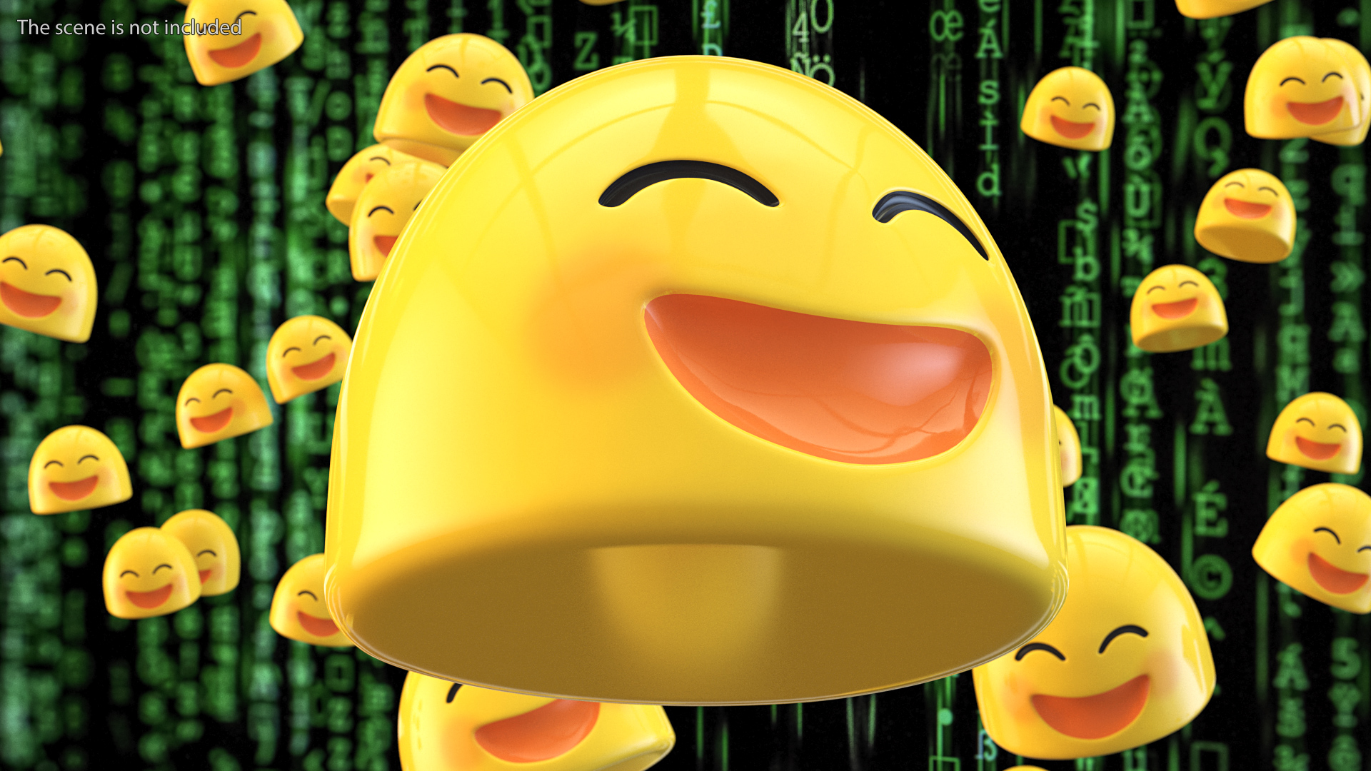 3D Smiling Face Android Emoji