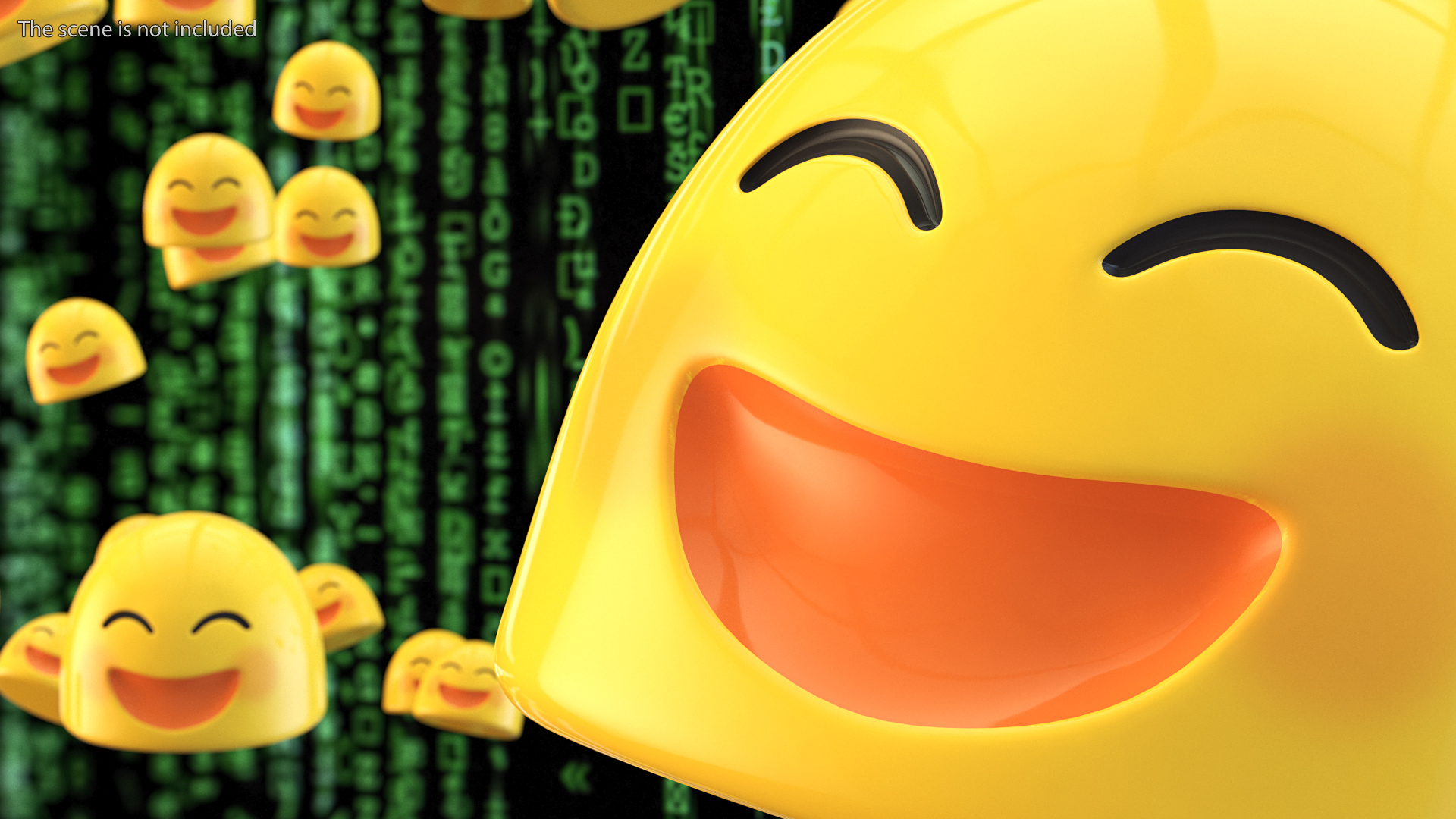 3D Smiling Face Android Emoji