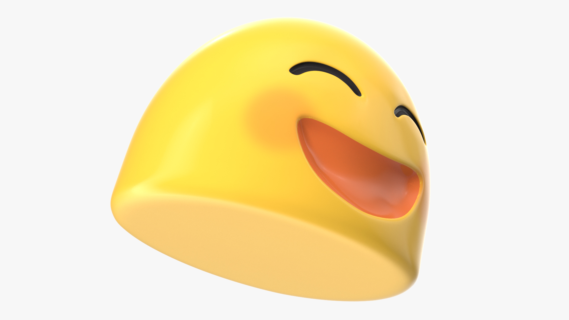 3D Smiling Face Android Emoji