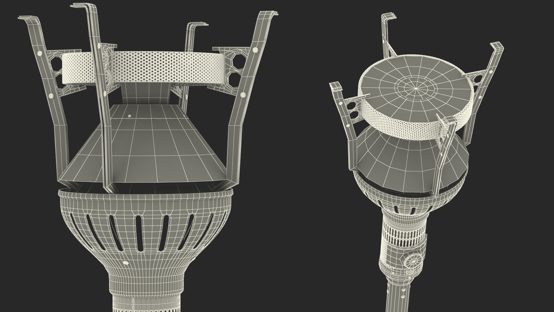 evenGLO Portable Propane Gas Patio Heater On 3D model