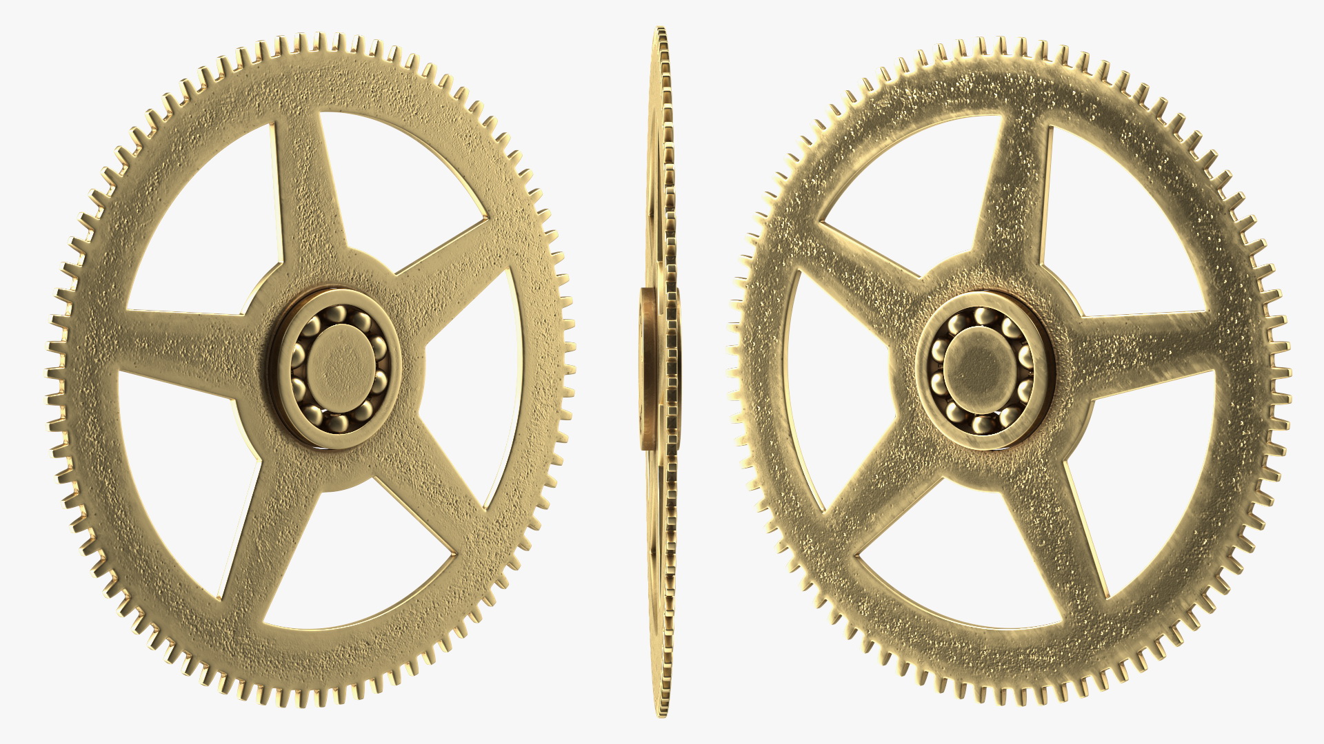 3D model Clock Cogs