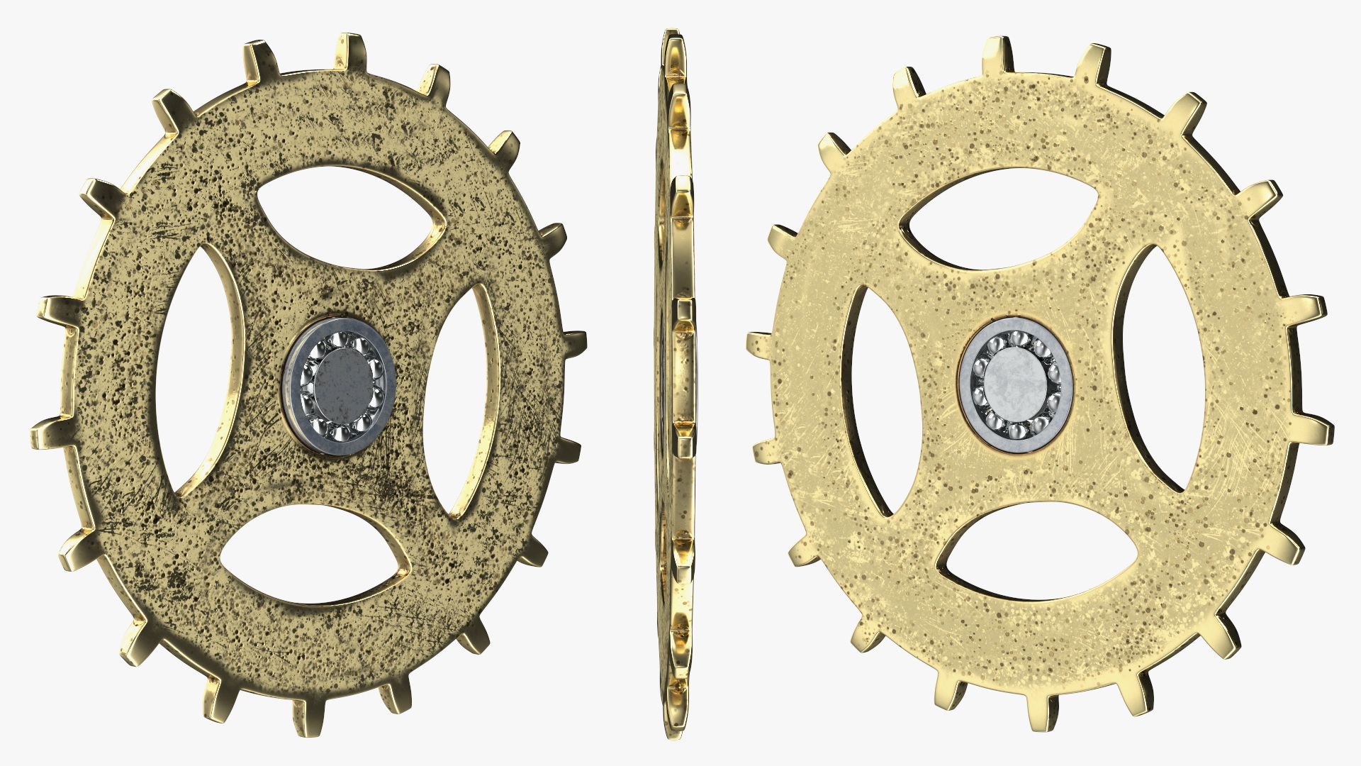 3D model Clock Cogs