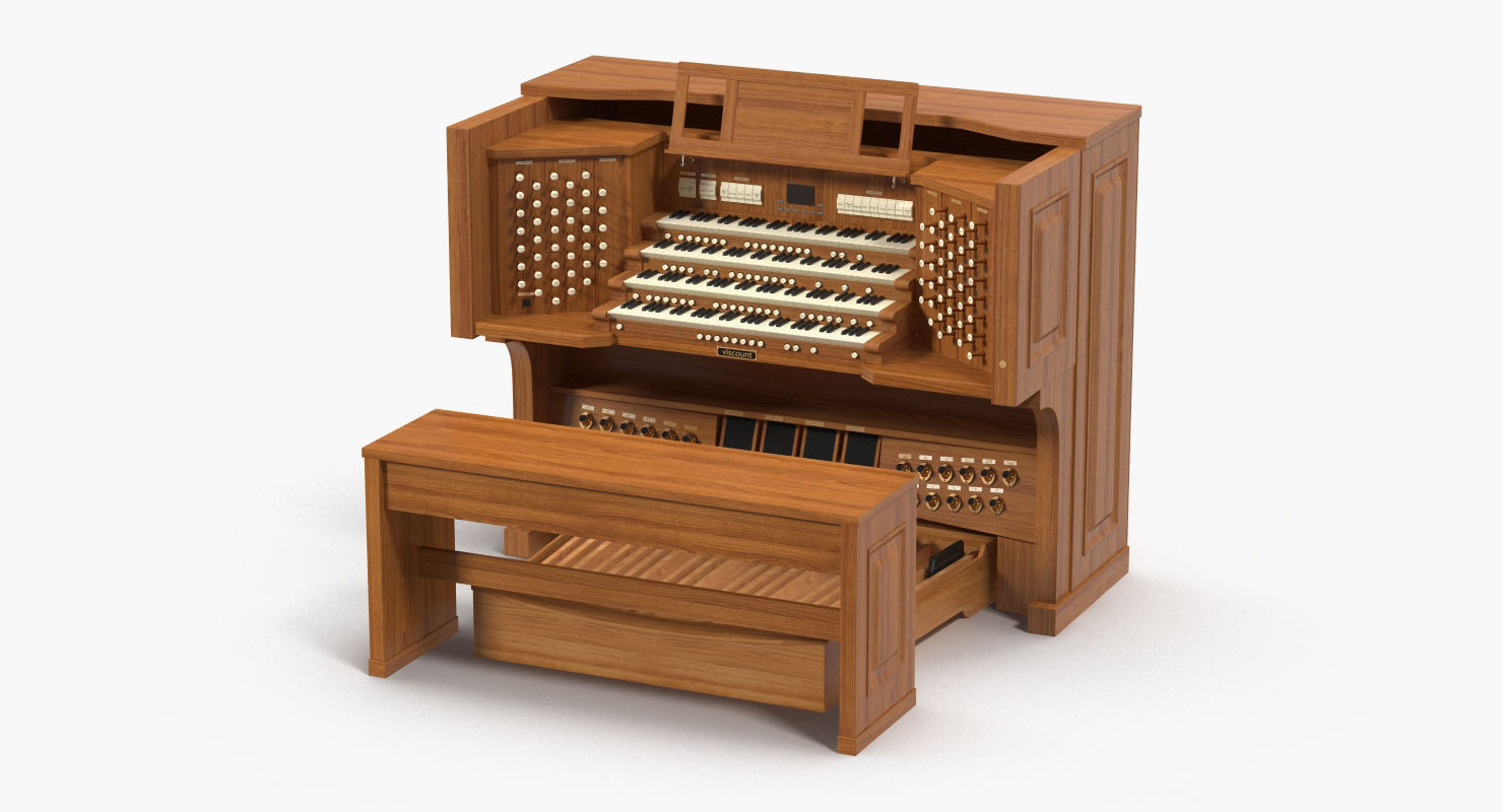 3D Organ Piano