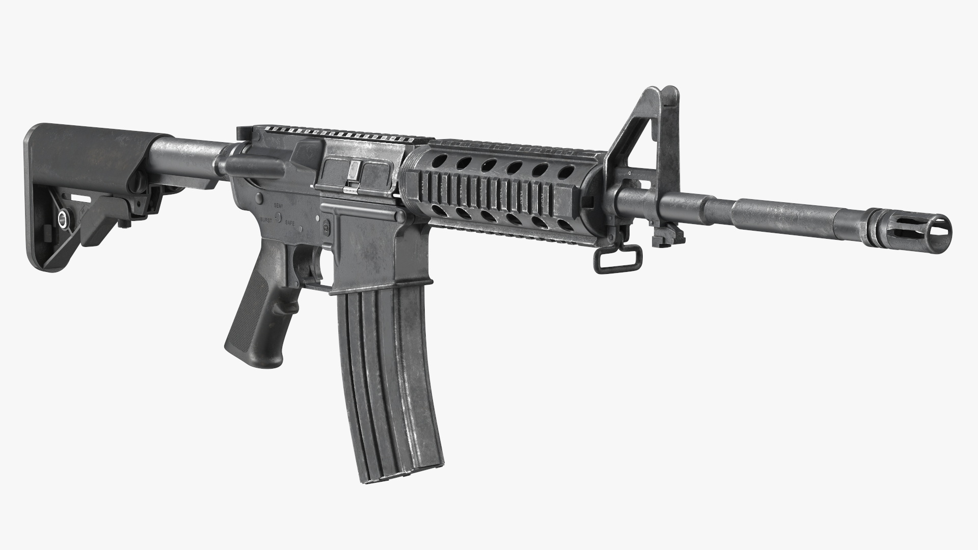 3D M4 Assault Rifle