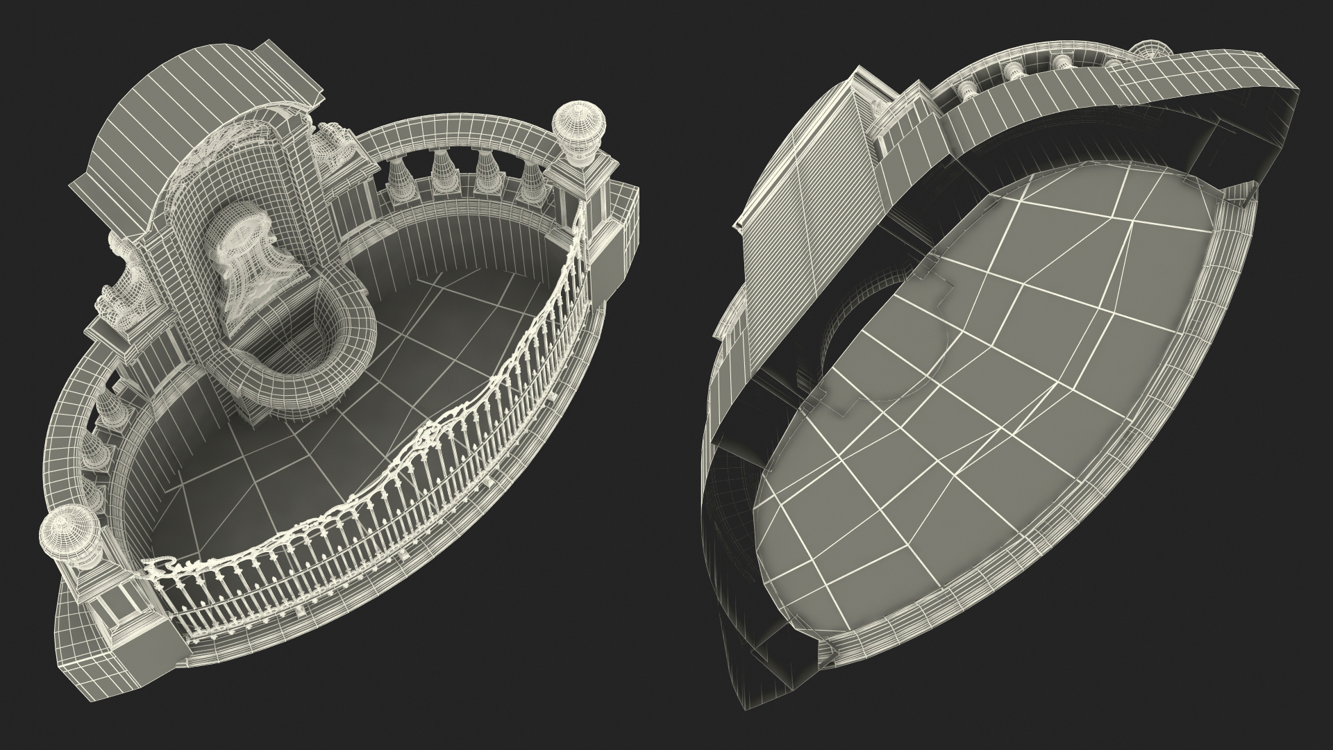 Pedestal of Manneken Pis 3D model