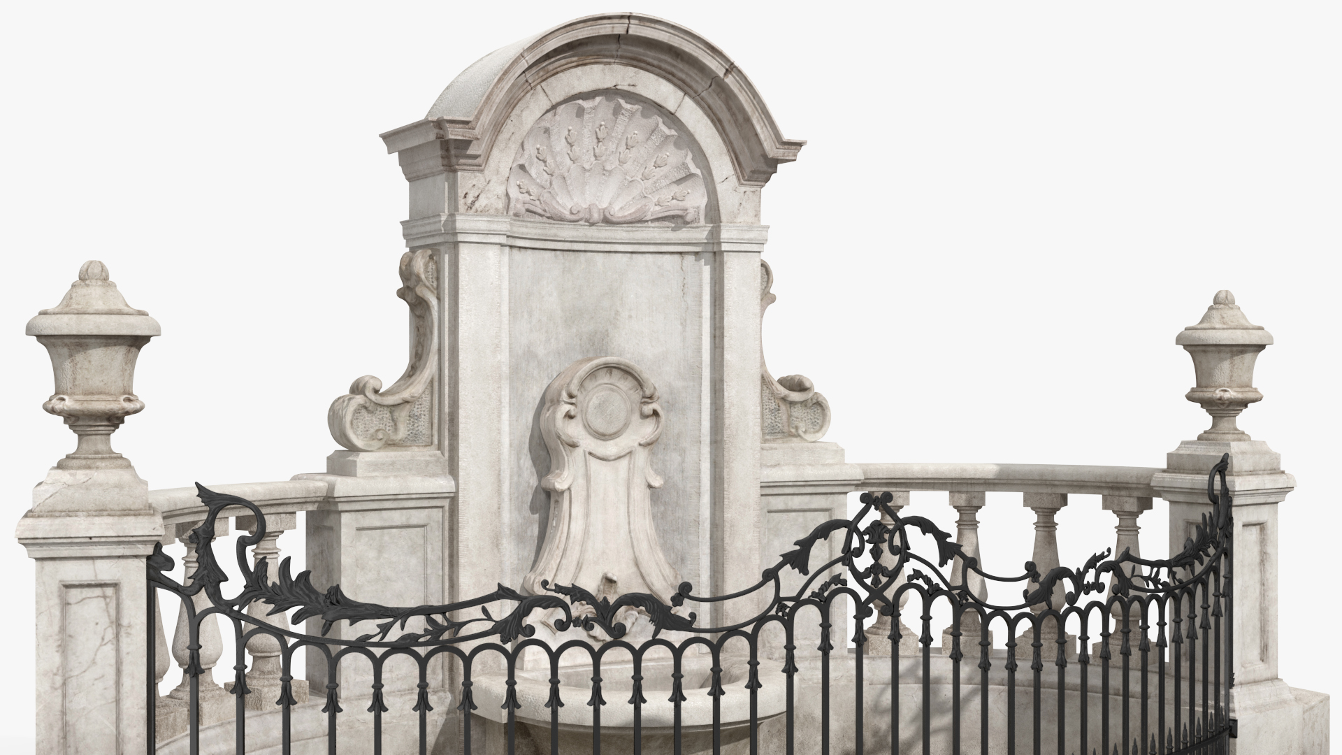 Pedestal of Manneken Pis 3D model