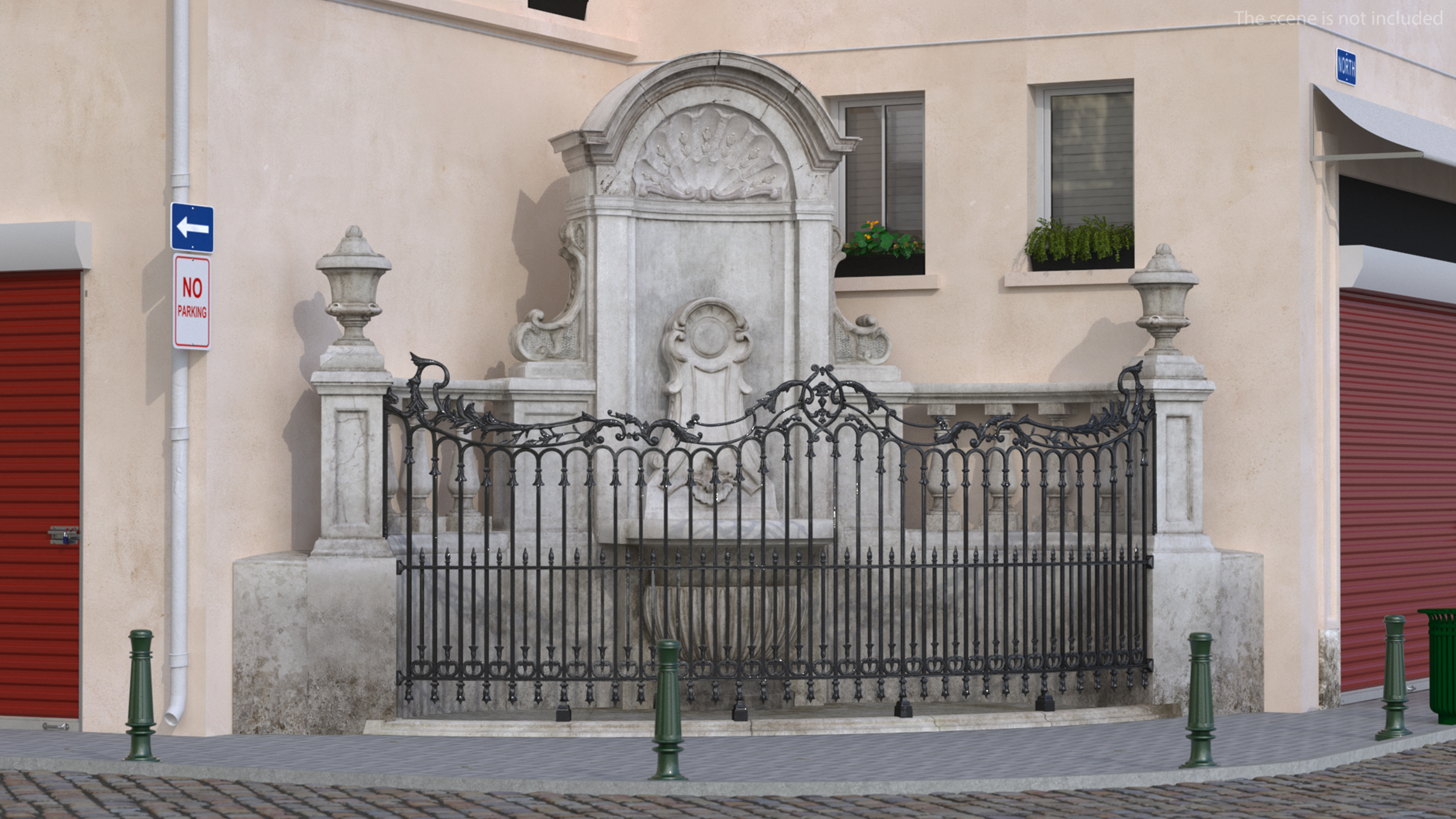 Pedestal of Manneken Pis 3D model