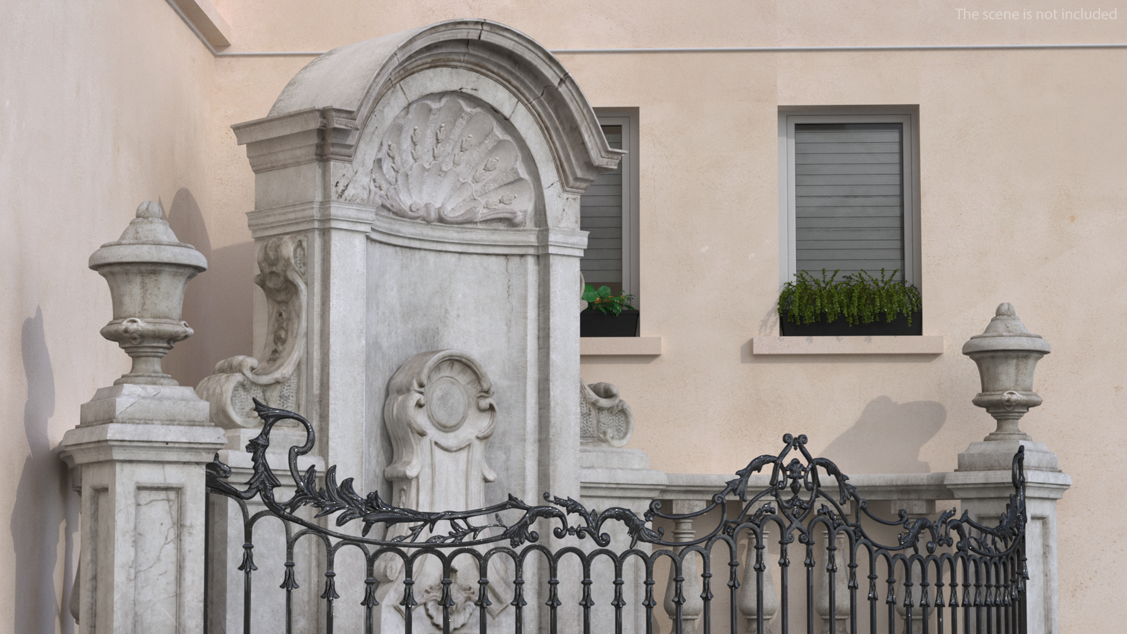 Pedestal of Manneken Pis 3D model