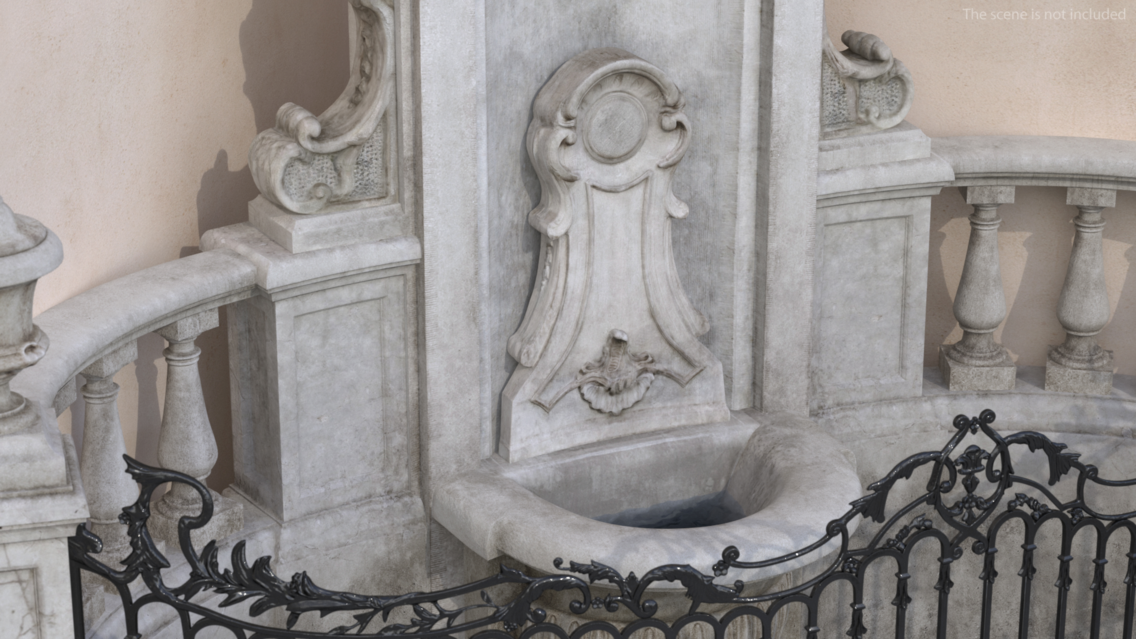 Pedestal of Manneken Pis 3D model