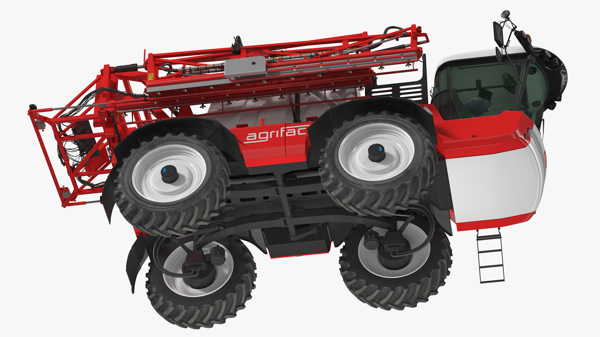 Agrifac Condor V Self Propelled Crop Sprayer Clean Rigged 3D