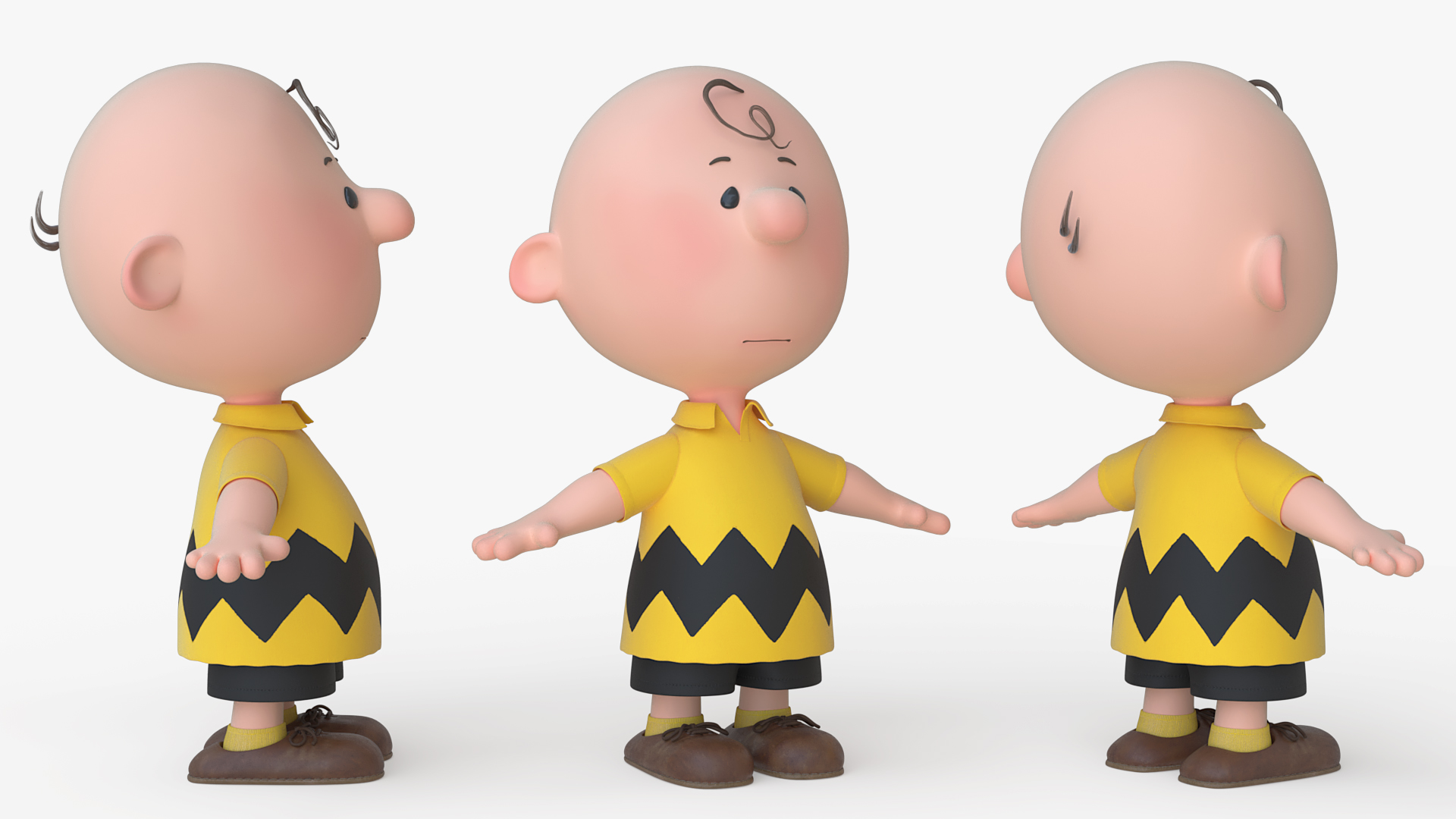 3D Charlie Brown model