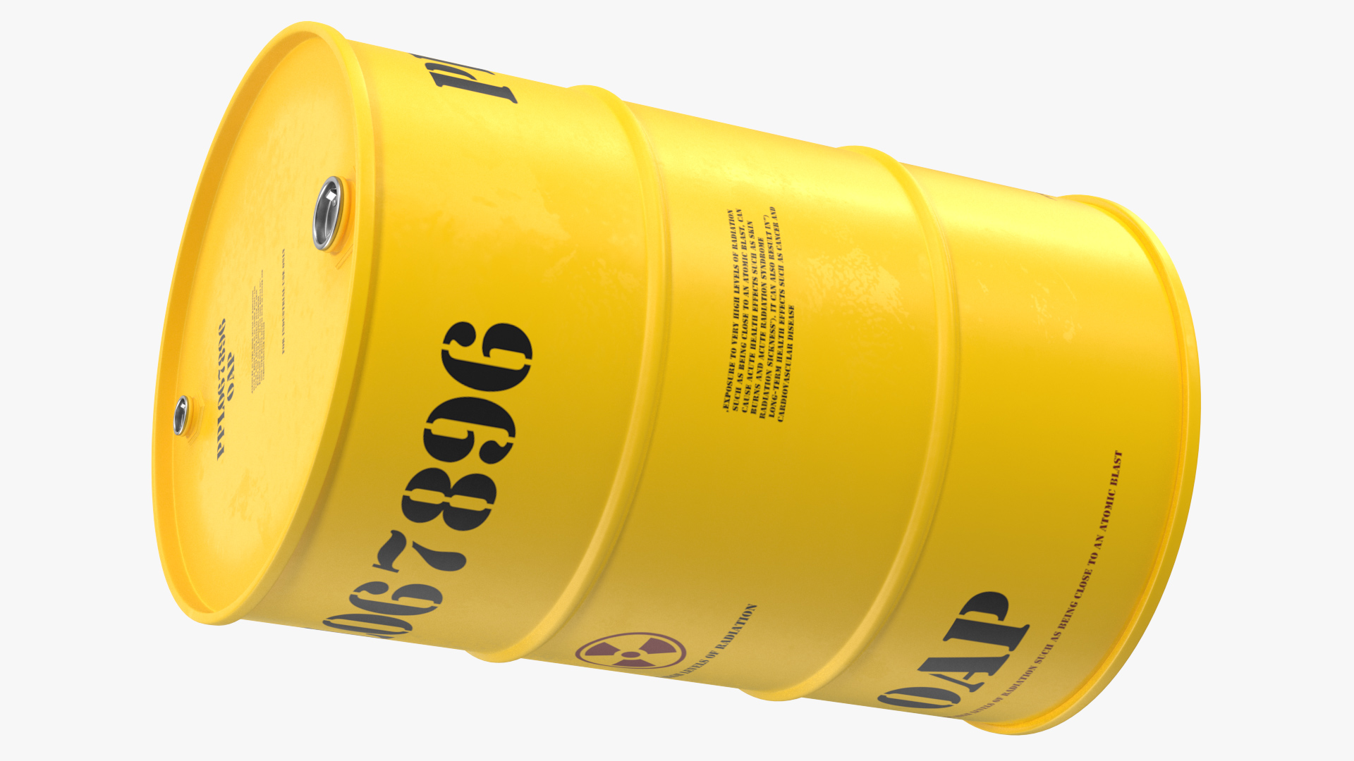 Radioactive Waste Barrel 3D model