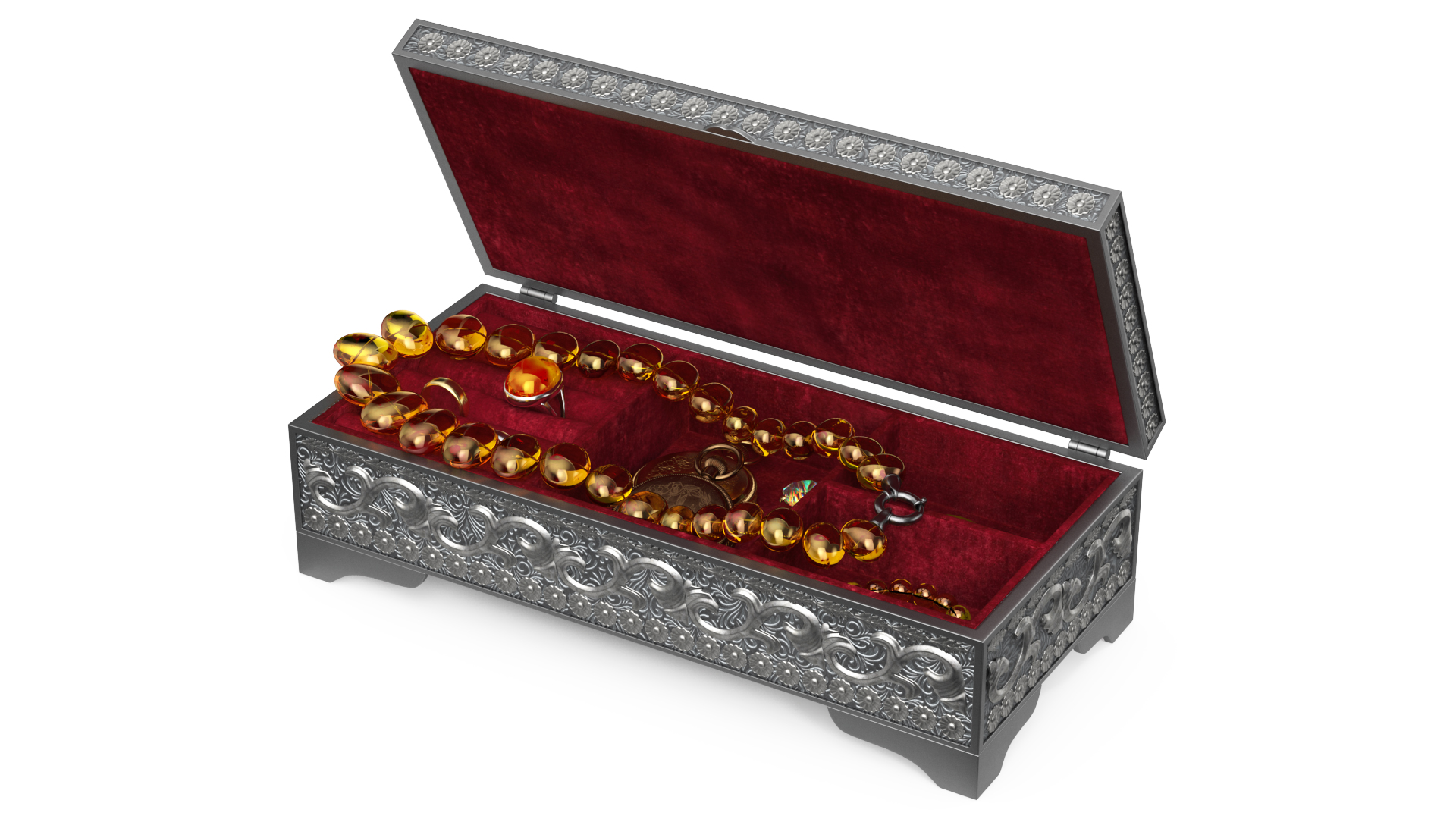 3D Jewelry Box Organizer