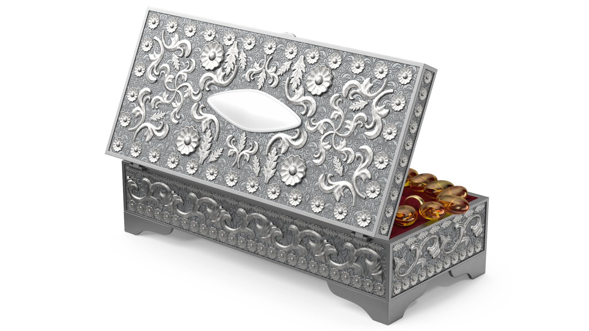 3D Jewelry Box Organizer