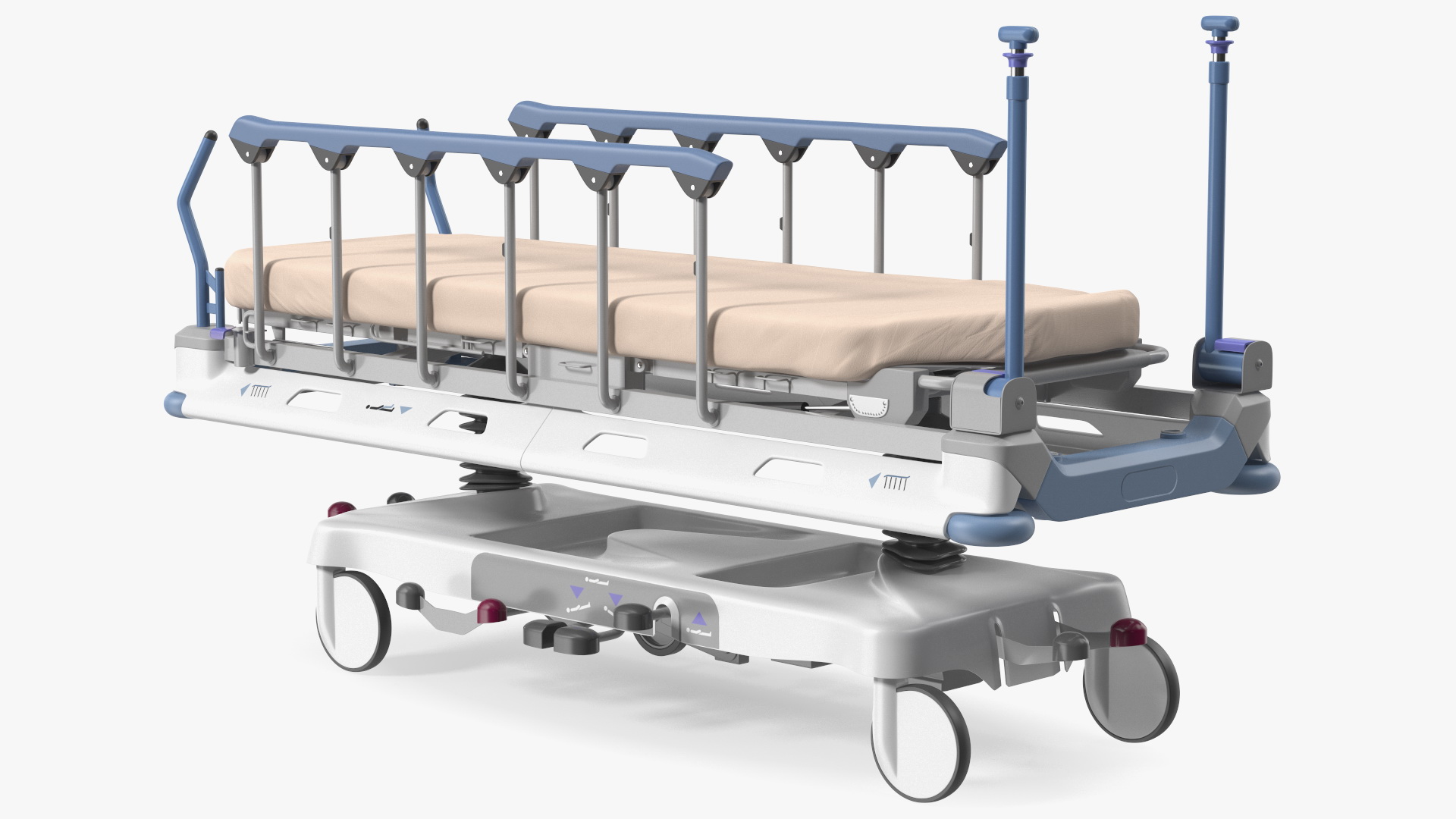 3D Emergency Transport Bed model