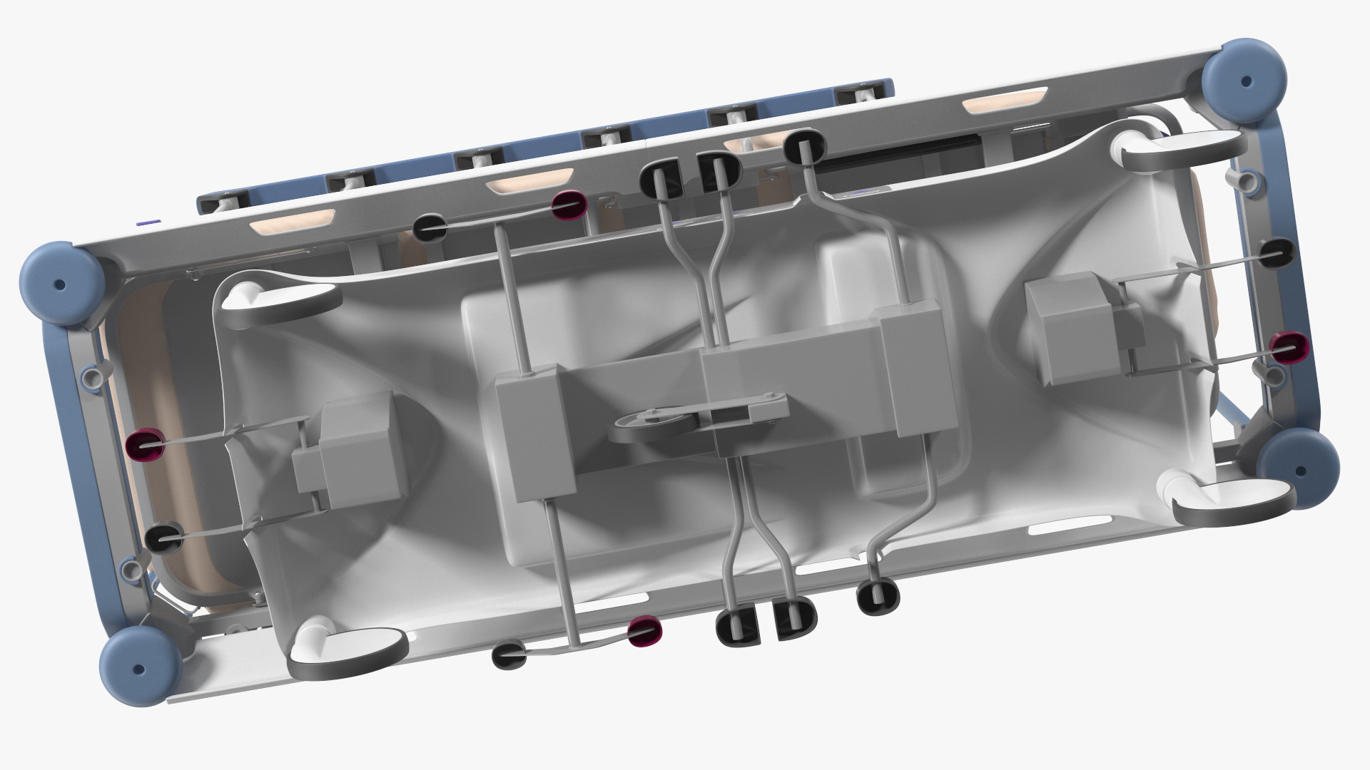 3D Emergency Transport Bed model