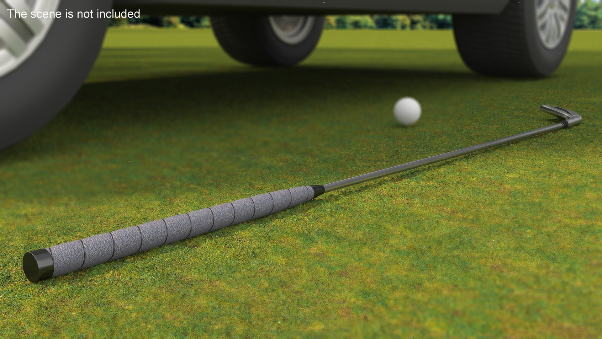 3D Golf Club 2 Iron