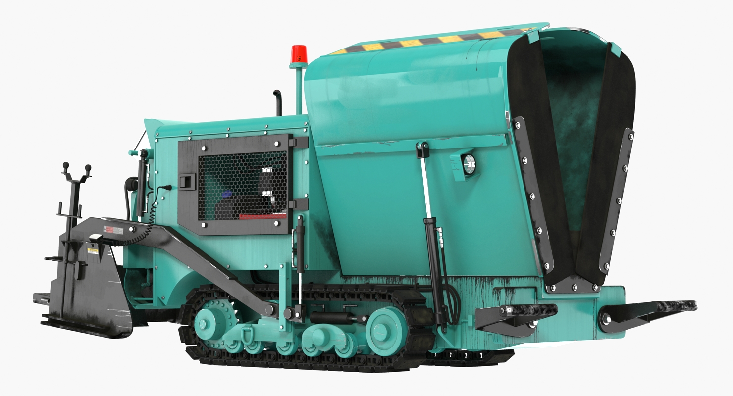 3D Paving Machine Folded