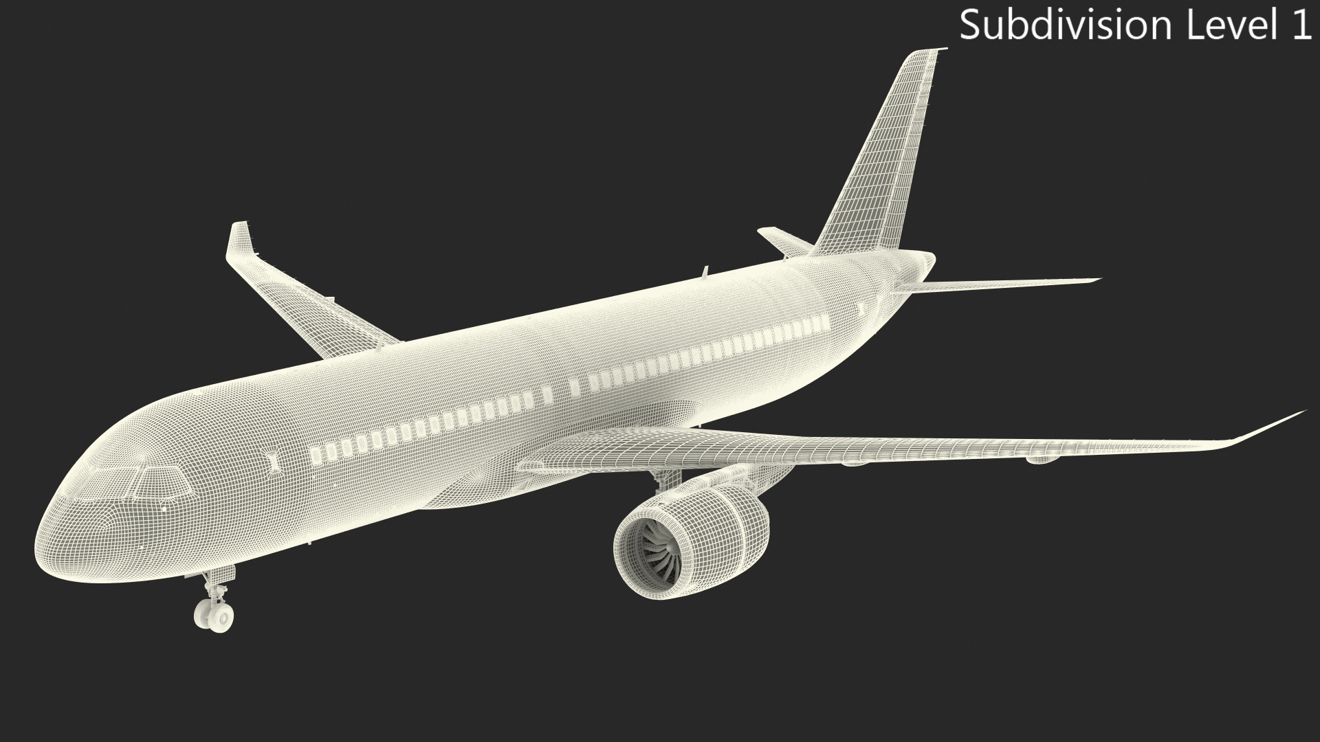 3D Comac C919 Narrow Body Airliner Rigged model