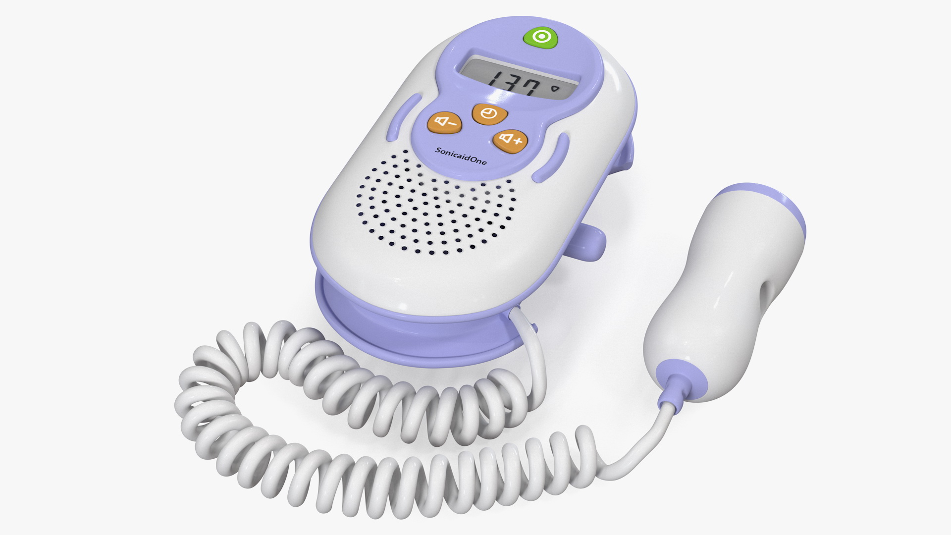 Sonicaid One Rate Display Fetal Doppler 3D model