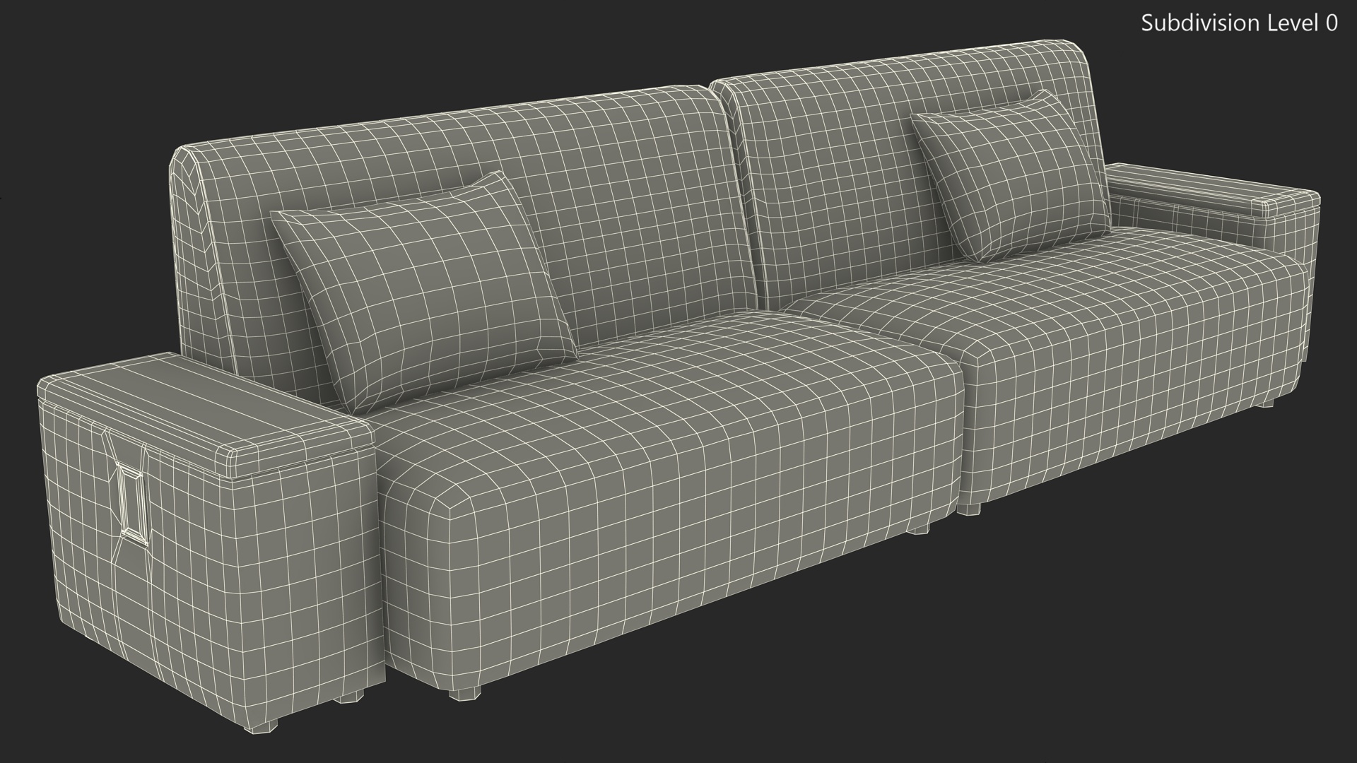 3D Modern Sofa