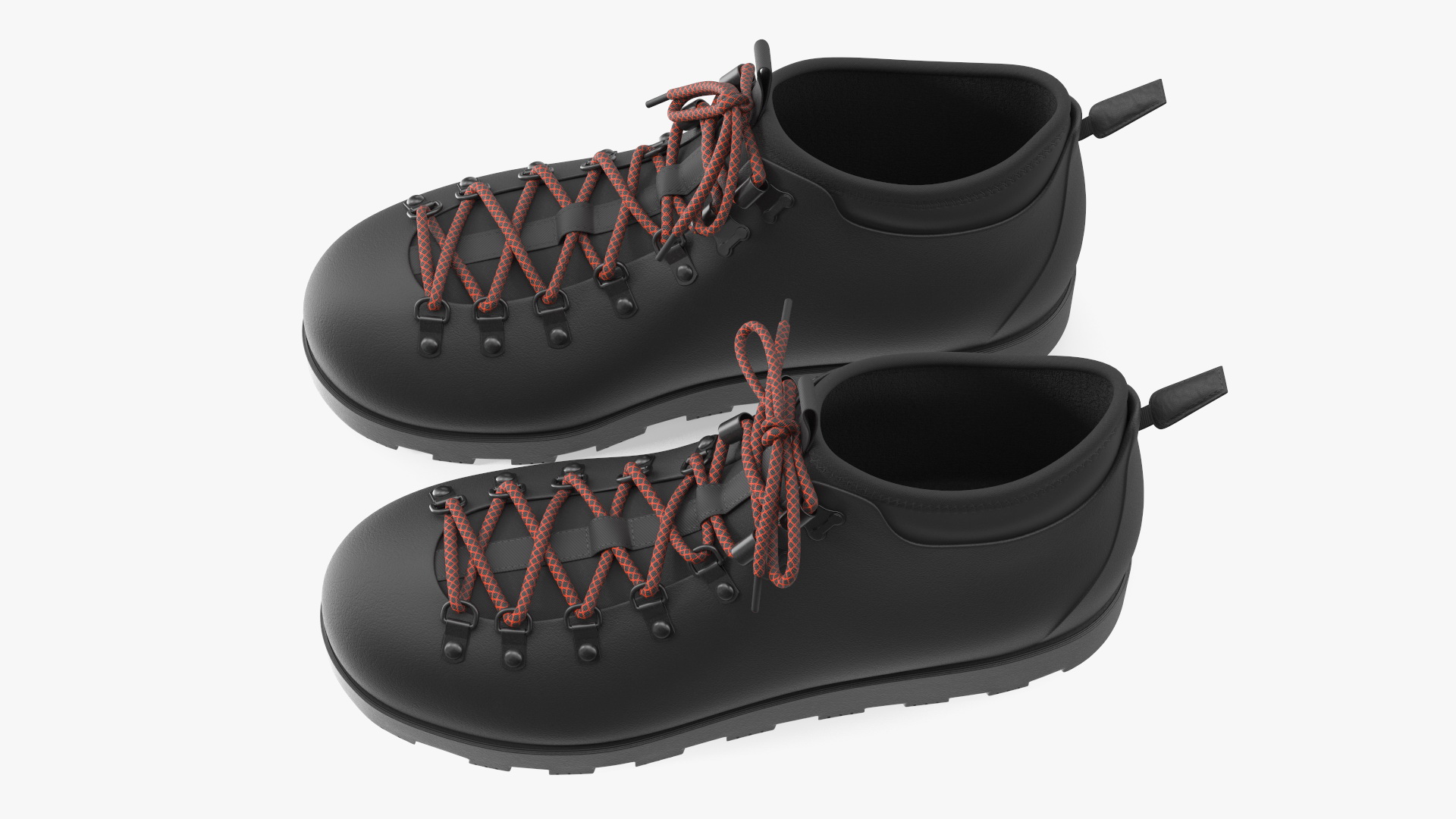 3D Walking Boots model