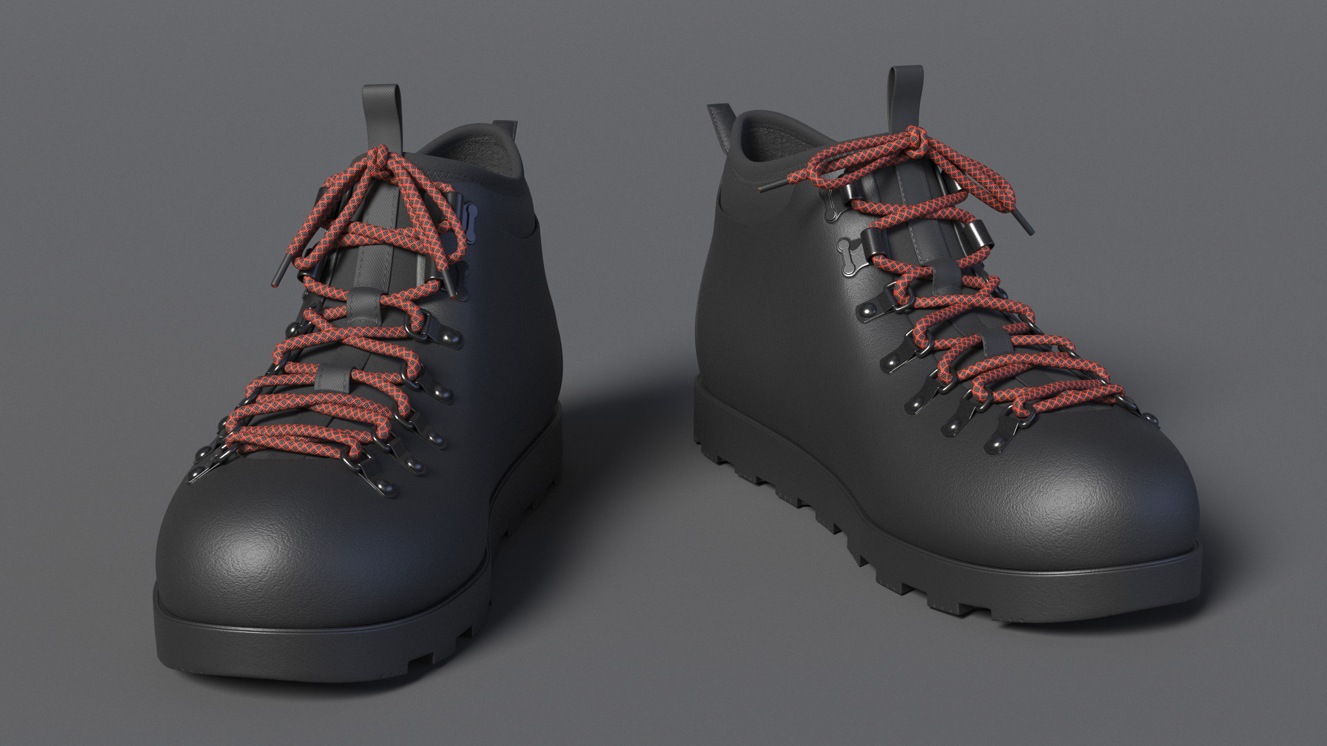 3D Walking Boots model