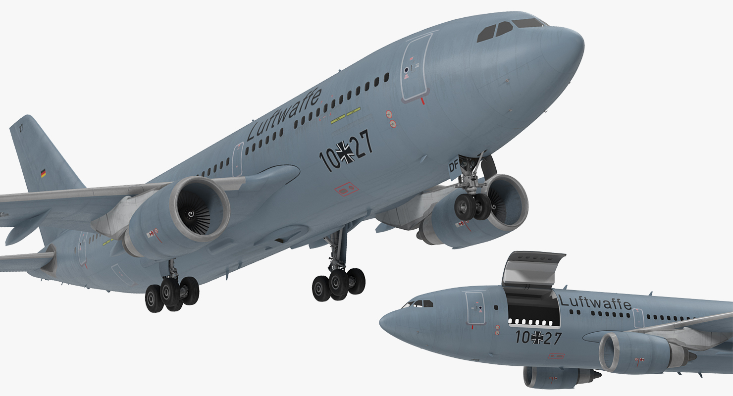 Airbus A310 MRTT Multi Role Tanker Transport Luftwaffe 3D model