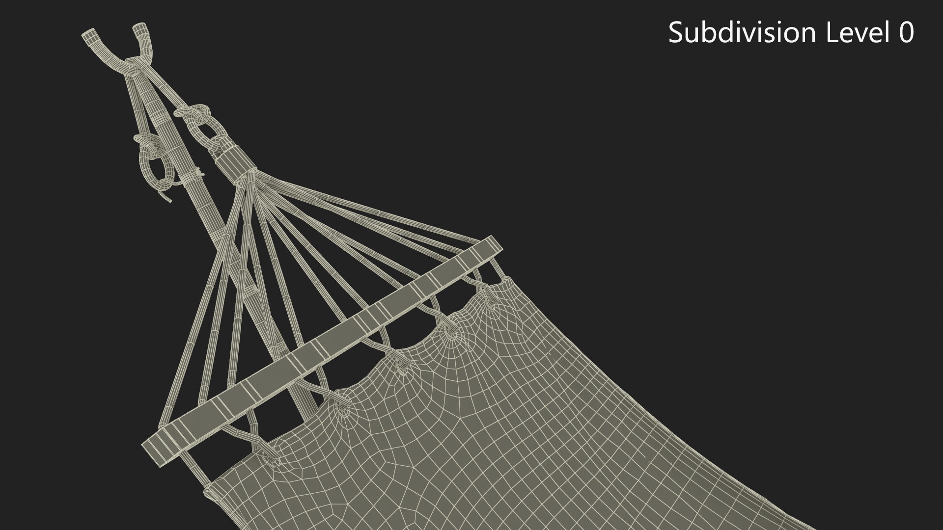 Hammock Stands 3D model