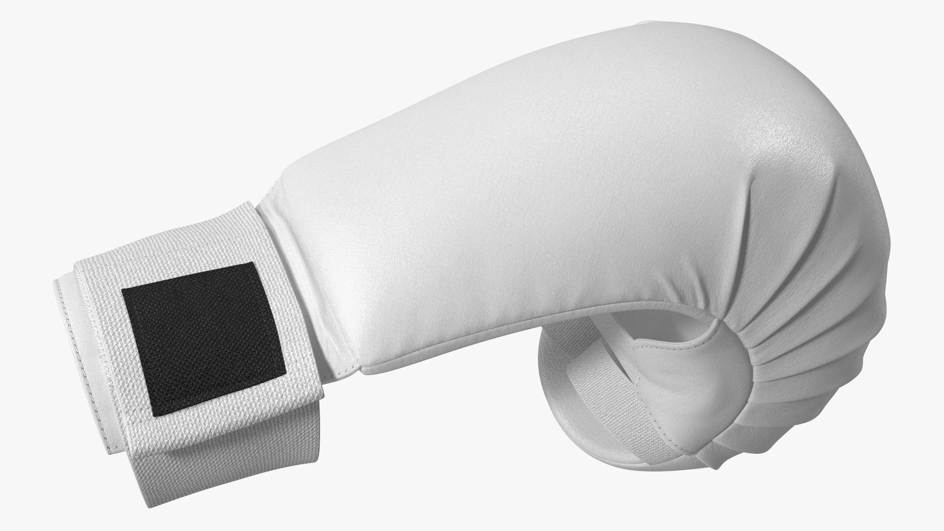 3D Sports Combat Gloves White