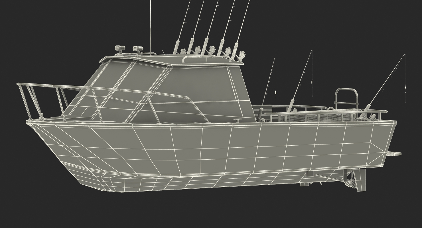 Fishing Boat 3D