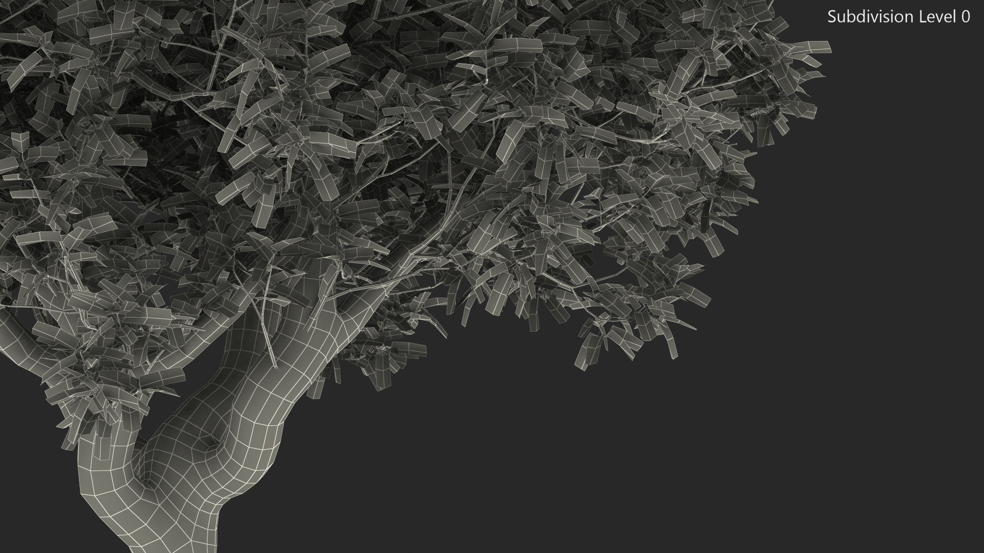 3D model Green Pistachio Tree