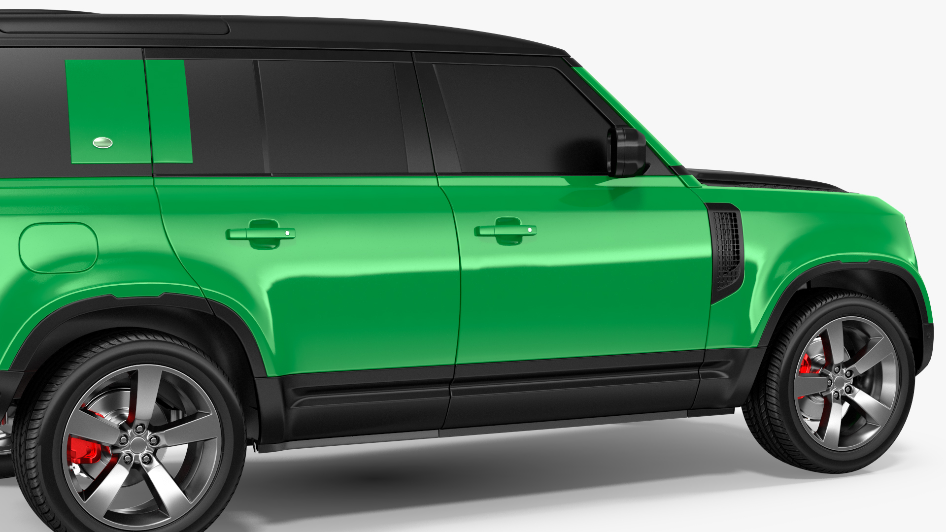 Comfortable SUV Exterior Only 3D model